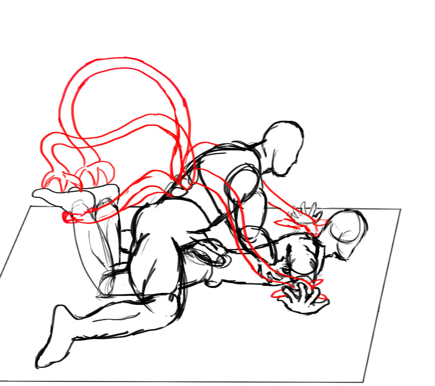 ApolloZafiro's tweet photo. WIP: Doc Oc got an upgrade. 6 mechanical arms + his own 2 arms makes him a real human octopus...and it looks like he already found his first prey...good luck, Spidey https://t.co/1kMjz1RANX