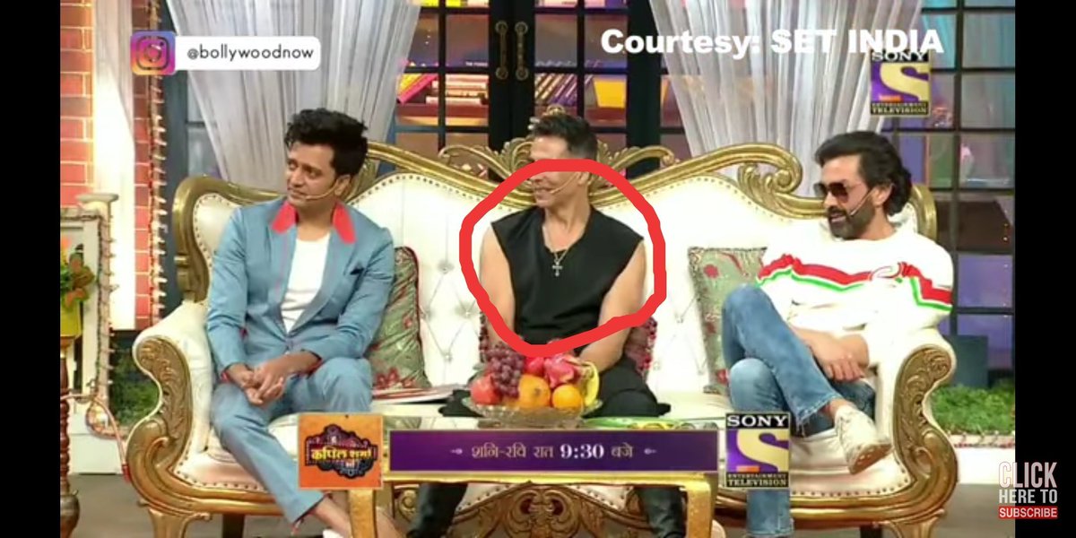 HINDU SHER AKSHAY KUMAR Insulting Hinduism by Wearing Wearing a “Christian” Cross