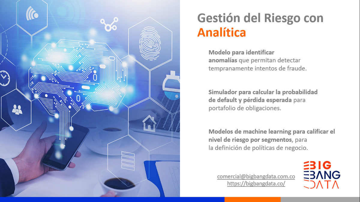BbdColombia's tweet photo. Gestión del riesgo con analítica
#BBD #analítica #Machinelearning #IA #financiero #bancadigital
comercial@bibangdata.com.co
https://t.co/TKQ03KNvww https://t.co/sq3CqGL72v