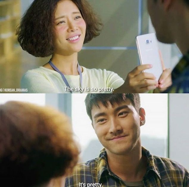 REASON 1: Despite Hye-Jin losing confidence in her looks, Kim Shin-Hyuk (Siwon's character) saw her beauty right from the start.