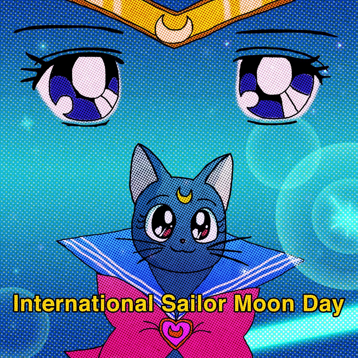 makeitredlondon's tweet photo. Today’s #calendarsausage celebrates a dream team of galactic guardians, it's International #SailorMoonDay! Fighting evil by moonlight - winning love by daylight, Sailor Moon was created in Japan in 1991. It’s since sold 35 million copies across the world in manga &amp; anime formats. https://t.co/QJQYq1iDz7