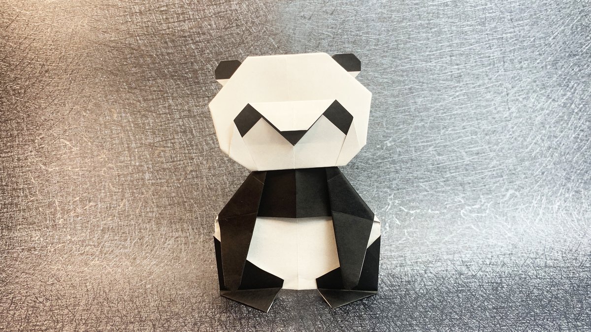 Kiyoshi on Twitter: "How to make an origami panda Yamaguchi), i hope you like it https://t.co/76VHxSh92C https://t.co/ehIJ4dLA0m" / Twitter
