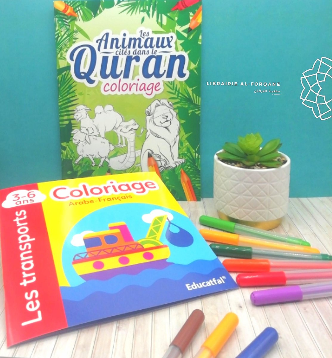Makt_Al_Forqane's tweet photo. 🖍️ L'idéal pour occuper vos enfants durant les vacances : des livres de coloriage ludiques et éducatifs !

Rue de Menin 13 -1080 Bruxelles 
https://t.co/N9ObUps3He
https://t.co/Rus1OlDAn1

#LibrairieAlForqane #EducationIslamique #Coloriage https://t.co/1uija1imwp