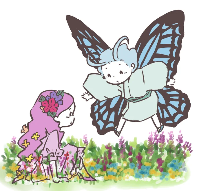 花の日、おはよー☀ 