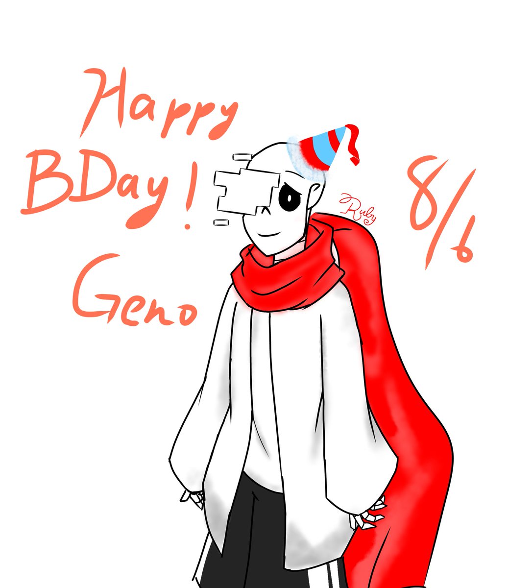8月6日はgenoの誕生日 8月6日はgenoの誕生日
