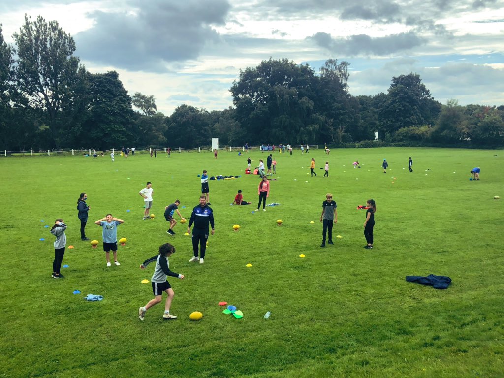 RugbyLeeds's tweet image. 👨‍👧‍👦| Great to be back delivering our first Multi-Sports Camp of the summer at @leosrugby this week!

75 children have enjoyed a fun-filled week of games, with all sessions following government guidelines!

Thank you to the Alwoodley Councillors for kindly sponsoring this camp! 🙌