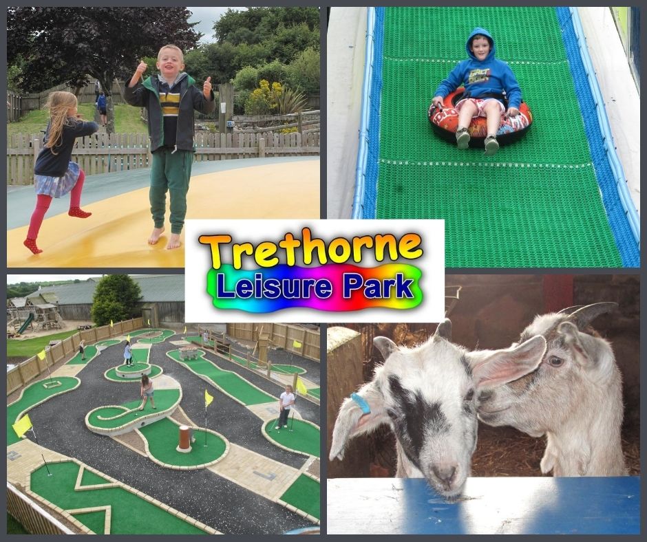 Outdoor Play Area &amp; Animal Barn at Trethorne Leisure Park open every day 10am – 5pm

Please Note: Indoor play areas remain closed as per Government Guidance.

£6.00 per person admission, children under 3 years old are free

Please book in advance – call 01566 86324