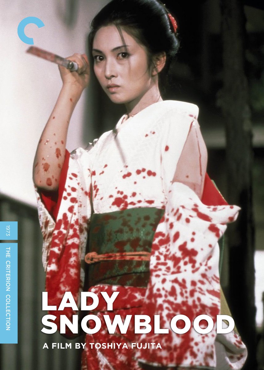 lady snowblood by toshiya fujitadid you know that quentin tarantino's kill bill was based on this film?warning: VIOLENT and GORY-woman trains all her life to get revenge on the people who killed her family-lovely cinematography