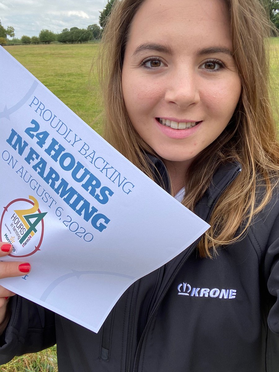 KroneUK's tweet photo. We're delighted to be supporting @24HoursFarming today! Make sure you get involved and share what UK Farming and Food Production is all about! 💚

#Farm24 #BackBritishFarming @FarmersGuardian @Morrisons https://t.co/uLCT7p1STi