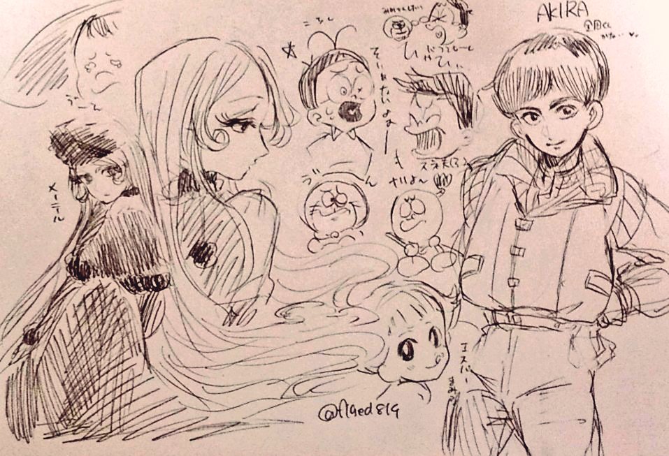 #絵柄の違う絵をあげてフォロワーさんを困惑させようキャンペーン
私が一番困惑しています(最後の絵が普段の私の絵です)