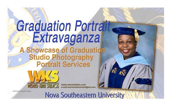 Calling all winter and summer 2020 graduates: Grad portraits will take place on August 13 from 4:00-8:00 p.m. at the NSU Orlando Campus with no sitting fees! NSU caps/gowns and regalia will be provided, as well as same day proofs. Check your NSU student email for more details.