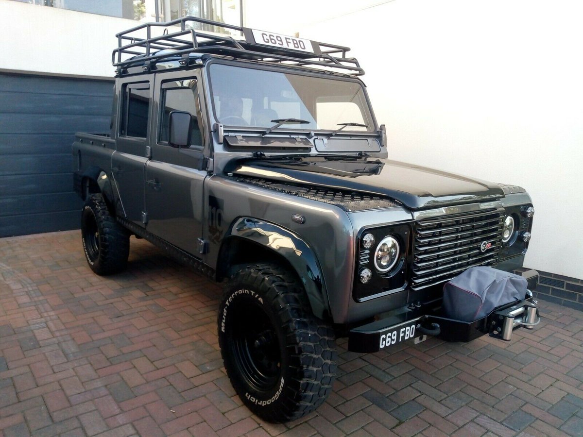 LandyStore's tweet photo. Ad - Land Rover 110 Double Cab Pick Up 
On eBay here -->> https://t.co/I8M3zlnvyD

https://t.co/zFLoGjhy2E <-- More Land Rovers https://t.co/YCczDfoTnN