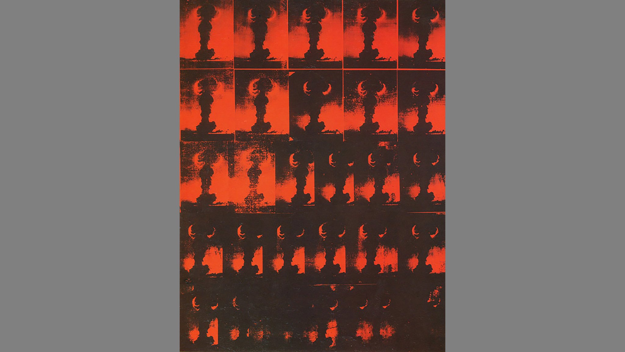 WARHOL、Atomic Bomb、希少画集画、新品額装付 Christian Bok on X: 