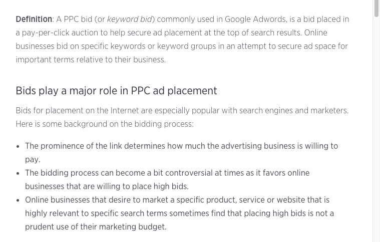 Product Spotlight: ValidClick:  $INUV ad platform for search ads. ValidClick is made up of PPC bid software which engages in an auction to help secure ad placement at the top of search results. ValidClick has top partnerships with search enginers (Google, Bing, Yahoo).