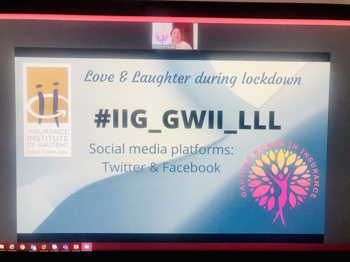 BrewdInTheStars's tweet photo. The first online @IIGauteng &amp; @GWII_STI ladies day has officially kicked off 🌸 #iig_gwii_lll #InsuringTomorrow 🍃 https://t.co/RMw01ioGKA