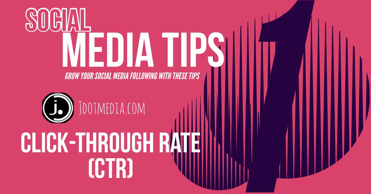 JDOTMedia's tweet photo. Are you running social media or digital ads?

Let's talk about CTR (Click-Through Rate).
 
This stat is calculated by taking the number of clicks on an ad, divided by the number of impressions.
#jdotmedia https://t.co/HKN9reHeD9