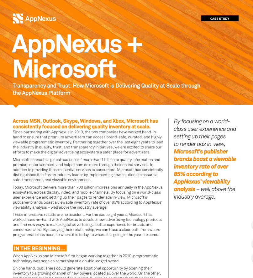 IntentKey Today, and its relationship with AppNexus is also important here. Microsoft uses AppNexus platform!! AppNexus is also a subsidiary of Xandr. Xandr is AT&T’s advanced advertising company!!