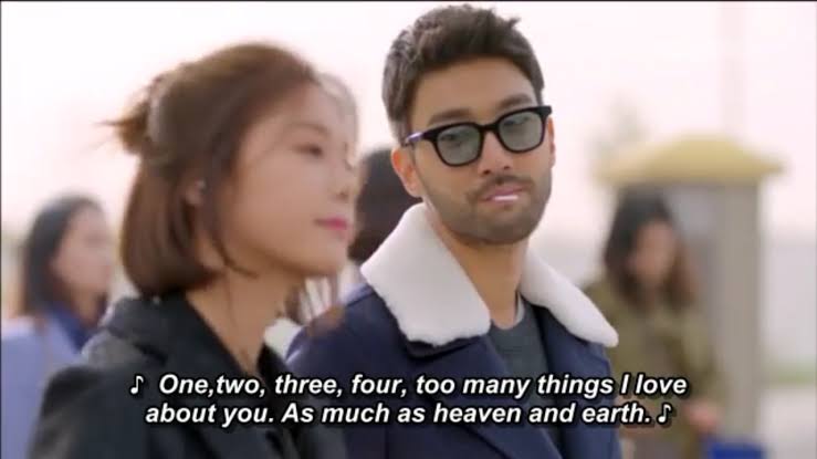 REASON 8: When we're in the dark and can't seem to see our own worth, somebody sees it, the way he saw through her.