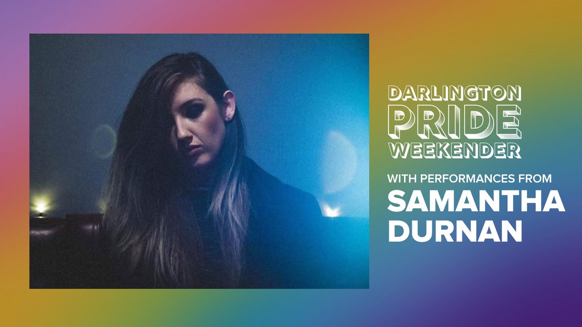 🌈 DARLINGTON PRIDE WEEKENDER 🌈

We're excited to announce we've been working on some special vids, featuring exclusive performances from <a href="/SamanthaDurnan/">Samantha Durnan</a>, <a href="/PoloMusicUK/">Polo</a>, <a href="/SamDickinson/">Sam Dickinson</a> &amp; @marthahillmusic, as well as some poems written &amp; read by <a href="/JulieEasley/">Julie Easley (she/her) 🏳️‍⚧️ 🏳️‍🌈</a>

Coming this weekend!!