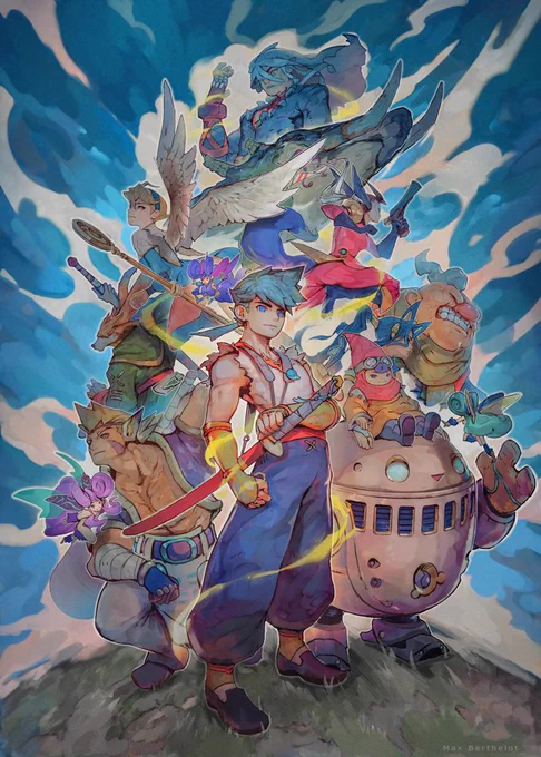 ?Breath Of Fire IV fanart #ブレスオブファイア 