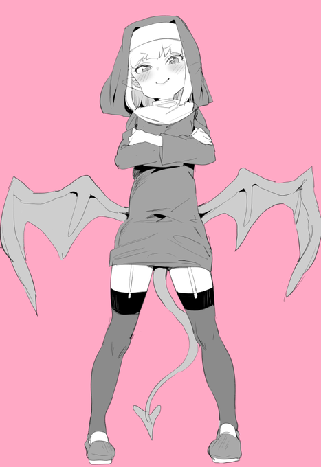 聖職者(メスガキのすがた) 