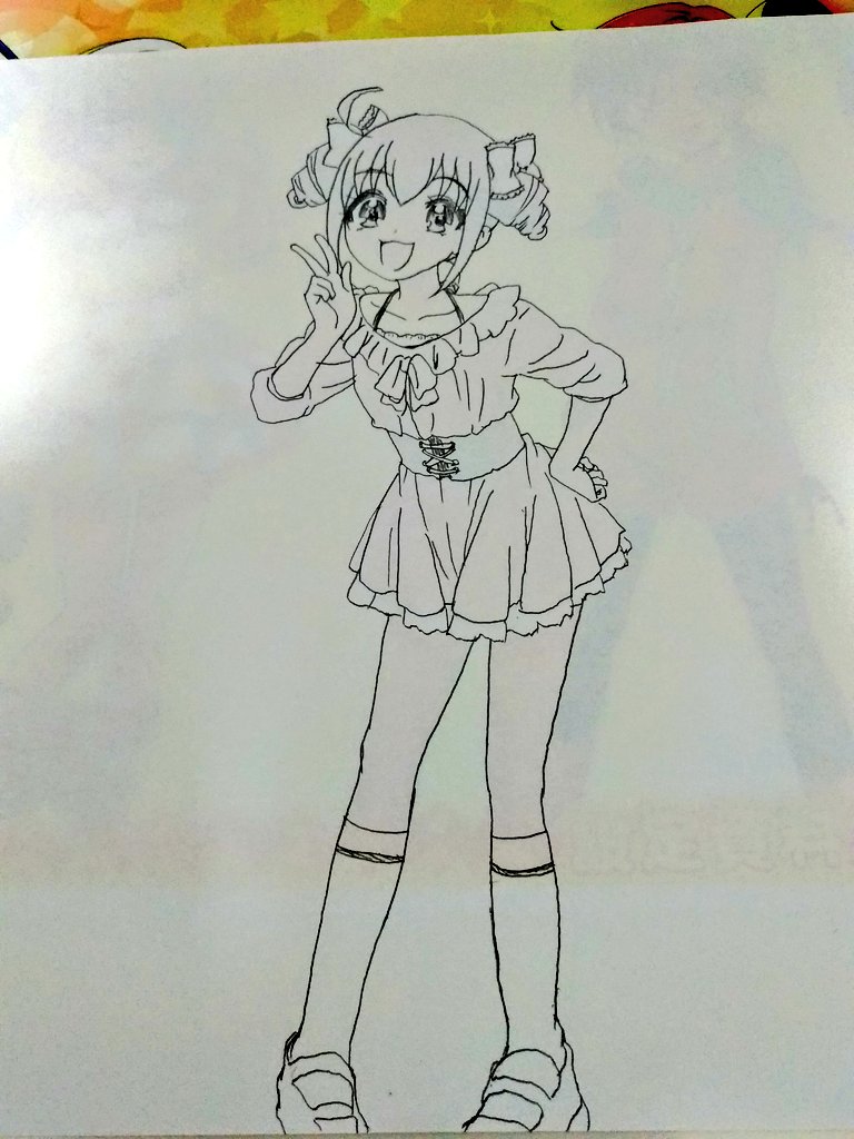 振り返る イラスト トレス ブラッククローバー アニメ画像