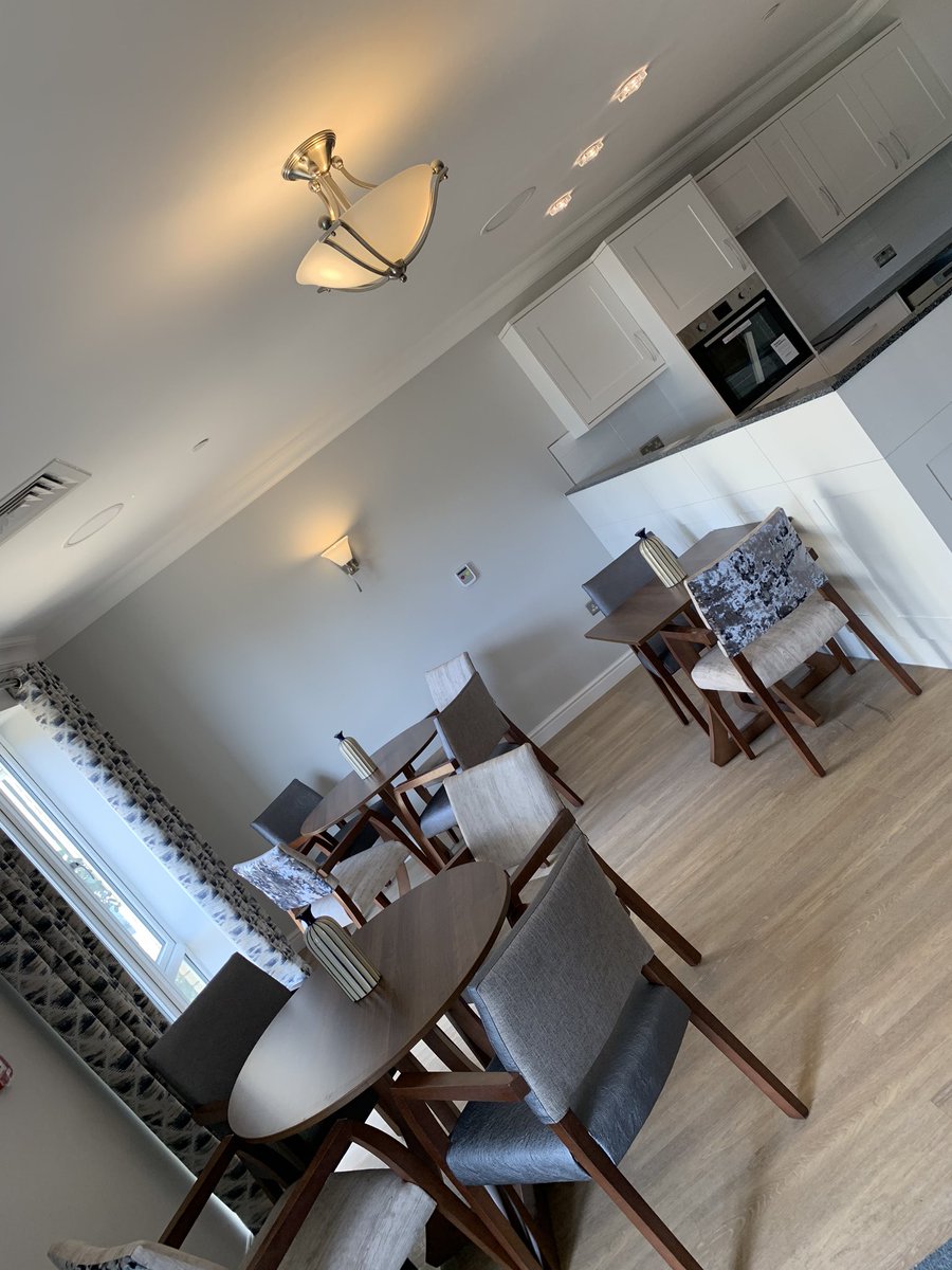 GJHC_'s tweet photo. Our latest scheme in Oakham slowly coming to life! Great progress made this week by everyone involved. @ShackletonsUK @cleggataston @PanazFabrics @AshleyWilde @danfloor @KarndeanComm @MarbrookRehab #interiordesign #care #Oakham #Rutland https://t.co/0xv2Q3L7jO