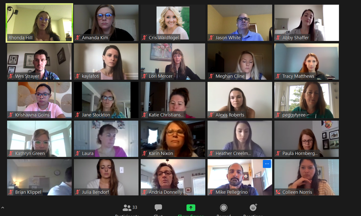 9 <a href="/LCPSOfficial/">LCPS News</a> schools worked all summer with <a href="/PBLWorks/">PBLWorks</a> to build leadership capacity necessary to implement &amp; sustain #HQPBL. Today, team present learning &amp; plans for feedback.   "I want this [PBL] to be WHO WE ARE!" #LeadLoudoun