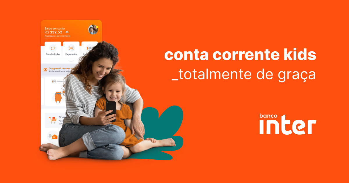 interbr's tweet photo. Você também #contacomagente na hora de apresentar o mundo das finanças para os pequenos. Nossa #ContaKids oferece toda a facilidade para que vocês trilhem juntos esse caminho de descobertas. Abra uma conta para seu filho: https://t.co/VWuMkaC4Ni https://t.co/Q1Q5EtyMzN