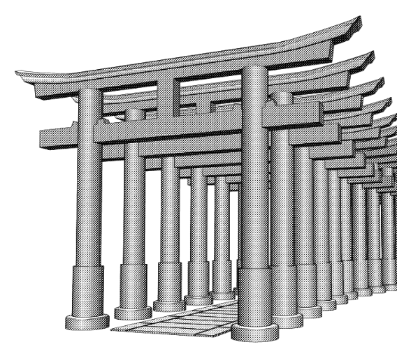 青紅茶 クリスタの３d素材の並んだ鳥居は無料で公開しています 和風なイラストや漫画に是非ご活用ください By 青紅茶 T Co Ybotghl0x9 Clipstudio クリスタ素材 T Co Zujn6bntj2 Twitter