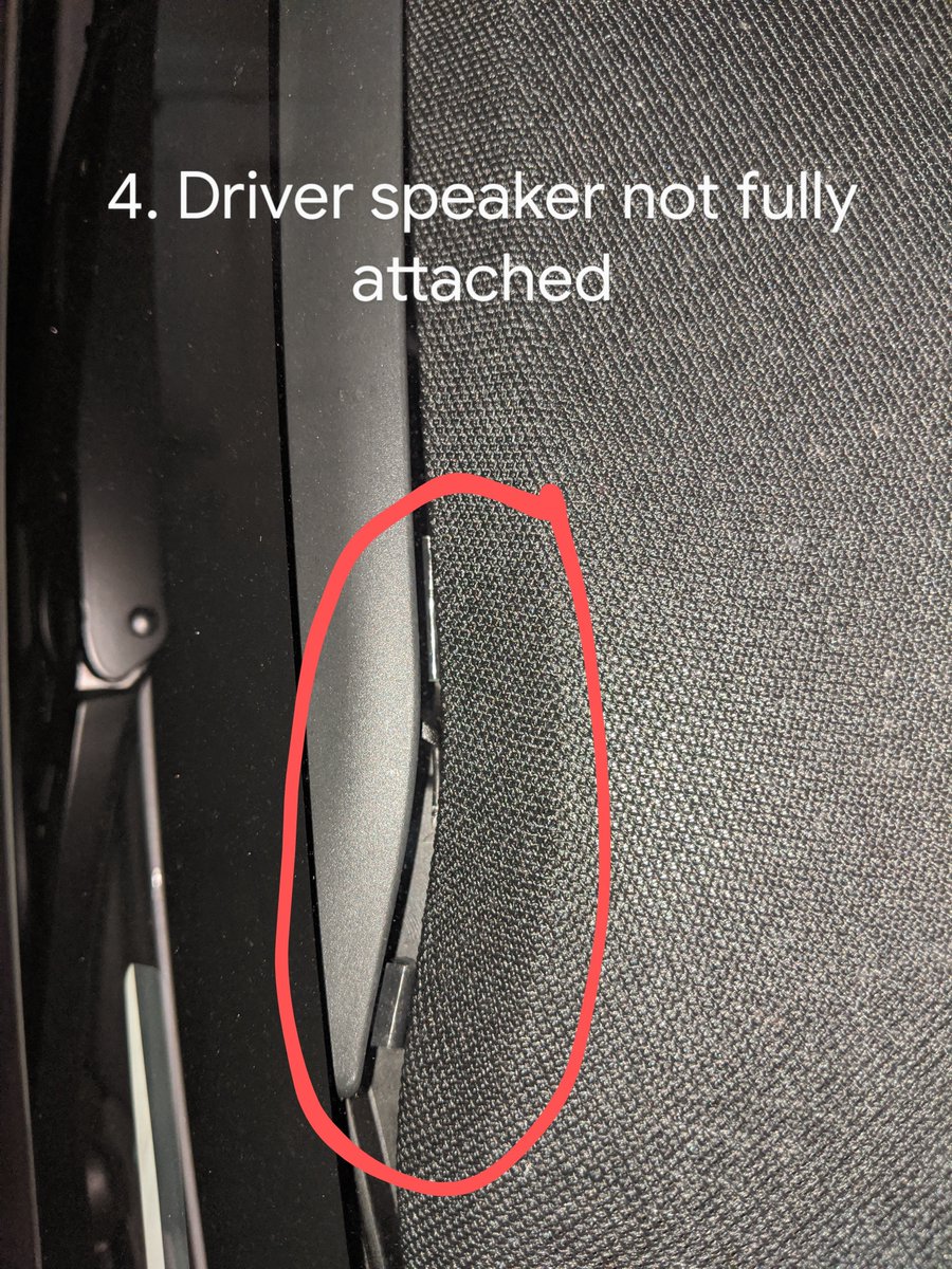 arnavmistry's tweet photo. @elonmusk @Tesla This is July 2020 build MY. Still same garbage quality 🤦🏽‍♂️ https://t.co/f5cqIbLWwO