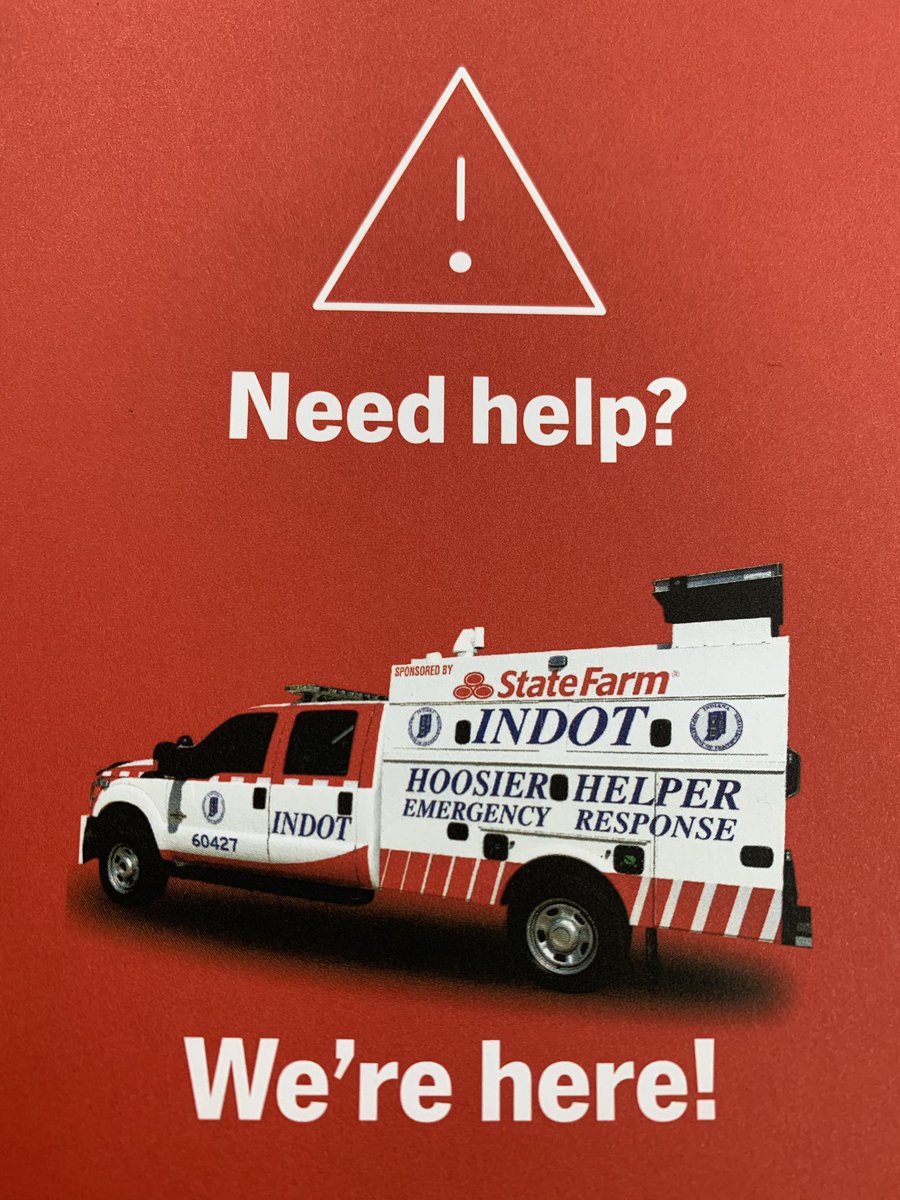 INDOT Hoosier Helpers patrol heavily trafficked interstates in Indiana with the goal of keeping the roads safe and efficient for drivers! They do everything from helping provide traffic control and medical assistance at crashes or assisting motorists with minor vehicle repairs.