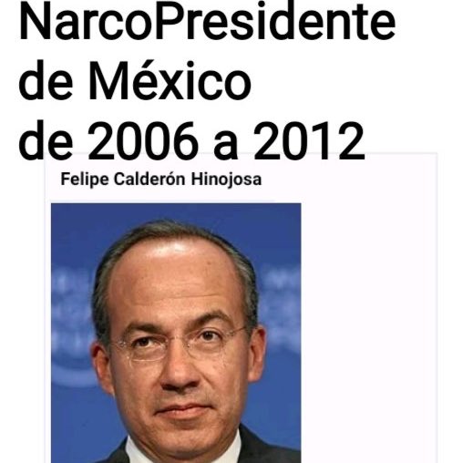 kr_oropeza's tweet photo. @FelipeCalderon Desgraciado narcotraficante, nunca soportarás haber llegado a la presidencia usurpándola, como vil ladrón que eres. Solo por medio de otro #FRAUDE tendrás otro partido, maldito corrupto, ratero, asesino, feminicida 

#AMLOLujoDePresidente #SomosMillonesConAMLO https://t.co/5SePJDZZFZ