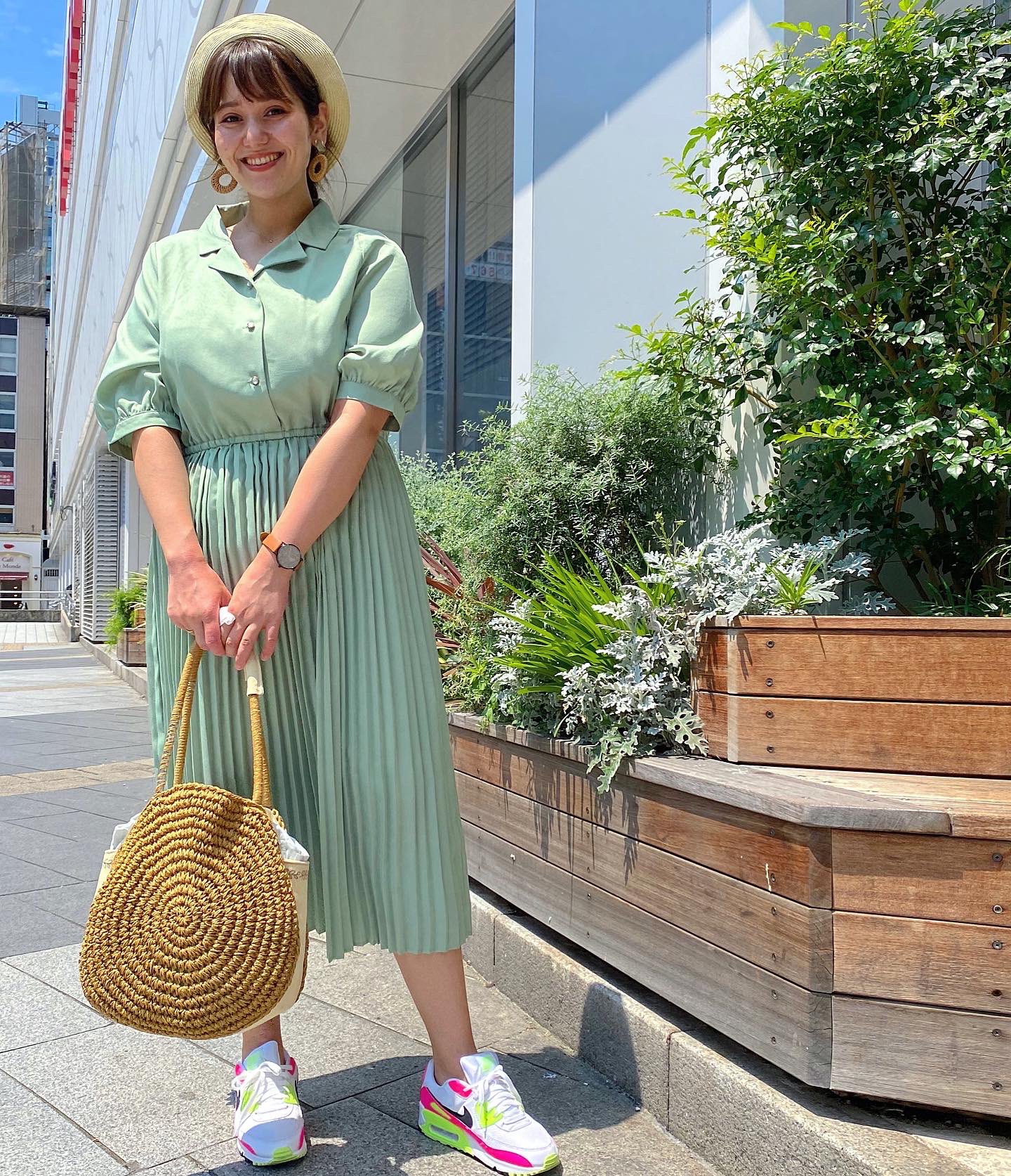 アイシャ ラファーファ Pa Twitter レトロワンピースとスニーカー One Piece Abab 17 Sneaker Nike 26 0 Watch Uspoloassn Beret Greenlabelrelaxing Bag サンキ Earring Lattice Plussizefashion ぽっちゃりコーデ T Co Hgpprmfewh Twitter
