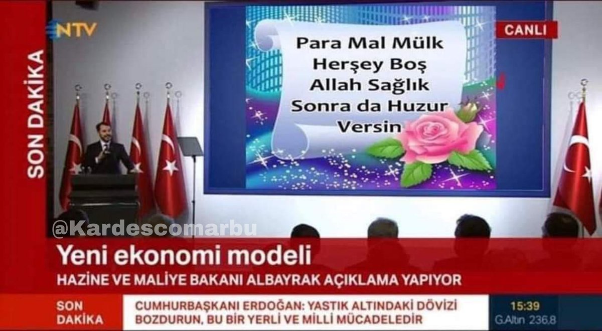 Protypedq's tweet photo. 😅😅😅😅😅😅😅😅😅😅😅😅😅😅
#dolar #bakinburasicokonemli #ekonomiucuyor #dolar7 #Euro #MerkezBankası #BeratAlbayrak https://t.co/9YZegZt4eD