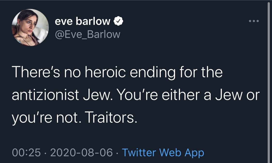 Also: classical antisemitic stereotypes (which long predate the state of Israel) portray Jews as a disloyal 5th column undermining our countries from within, in favour of ‘international Jewry’ and so forth.