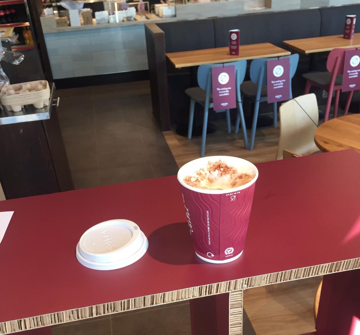 Over the past few days we've been delivering essential #PPE  to all #UK <a href="/CostaCoffee/">Costa Coffee</a> to enable a safe &amp; enjoyable #Coffee. Big shout out to the stores offering our drivers refreshments 👏👏