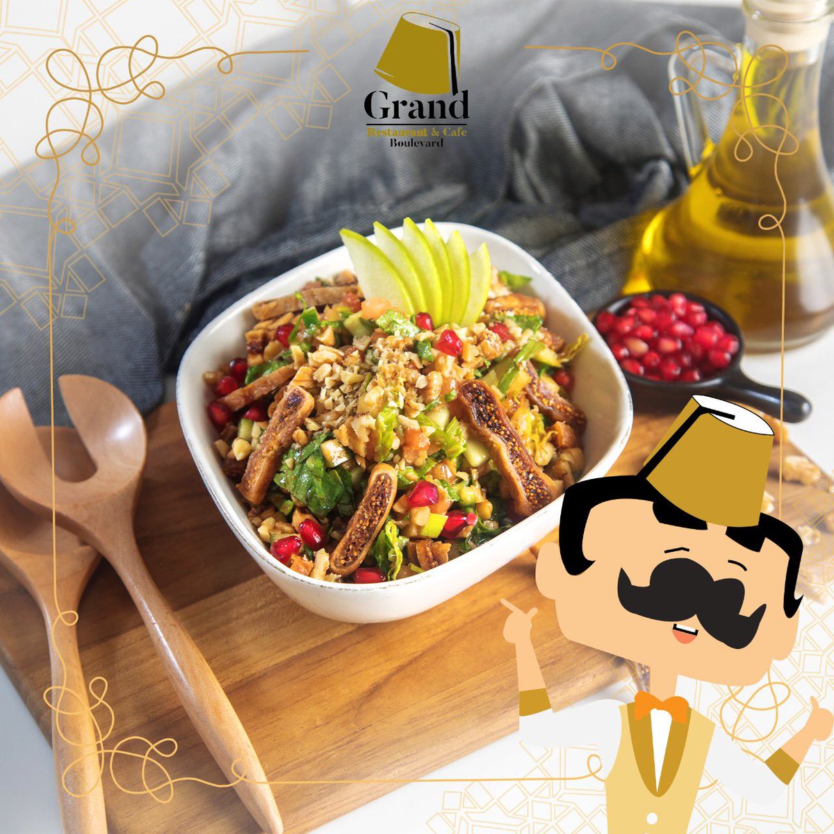 ⠀ ⠀ 

تذوق أطيب الأطباق 🥗
في جراند كافيه في دبي 🇦🇪

☎️0506500220 / 044579944

#enjoy #dubai #uae #dubaimall #grandcafe
#mydubai #dxb #food #lebanese #restaurant #lebanese_restaurant #دبي_مول
#دبي #الإمارات