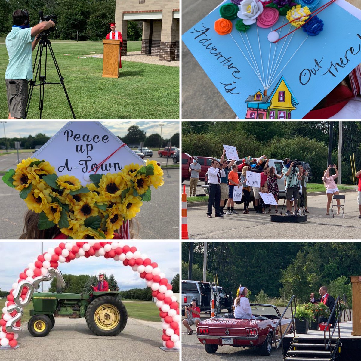 MrsHeidiMucha's tweet photo. Last night our students did what they do best! They were resilient and didn’t let covid define them. Graduation was a blast because we were celebrating AHS seniors, no matter the type of event they always shine!!! @AllendaleHigh @TroyVanderLaan #allendalestrong #falconmindset https://t.co/QhcR0qkRRp
