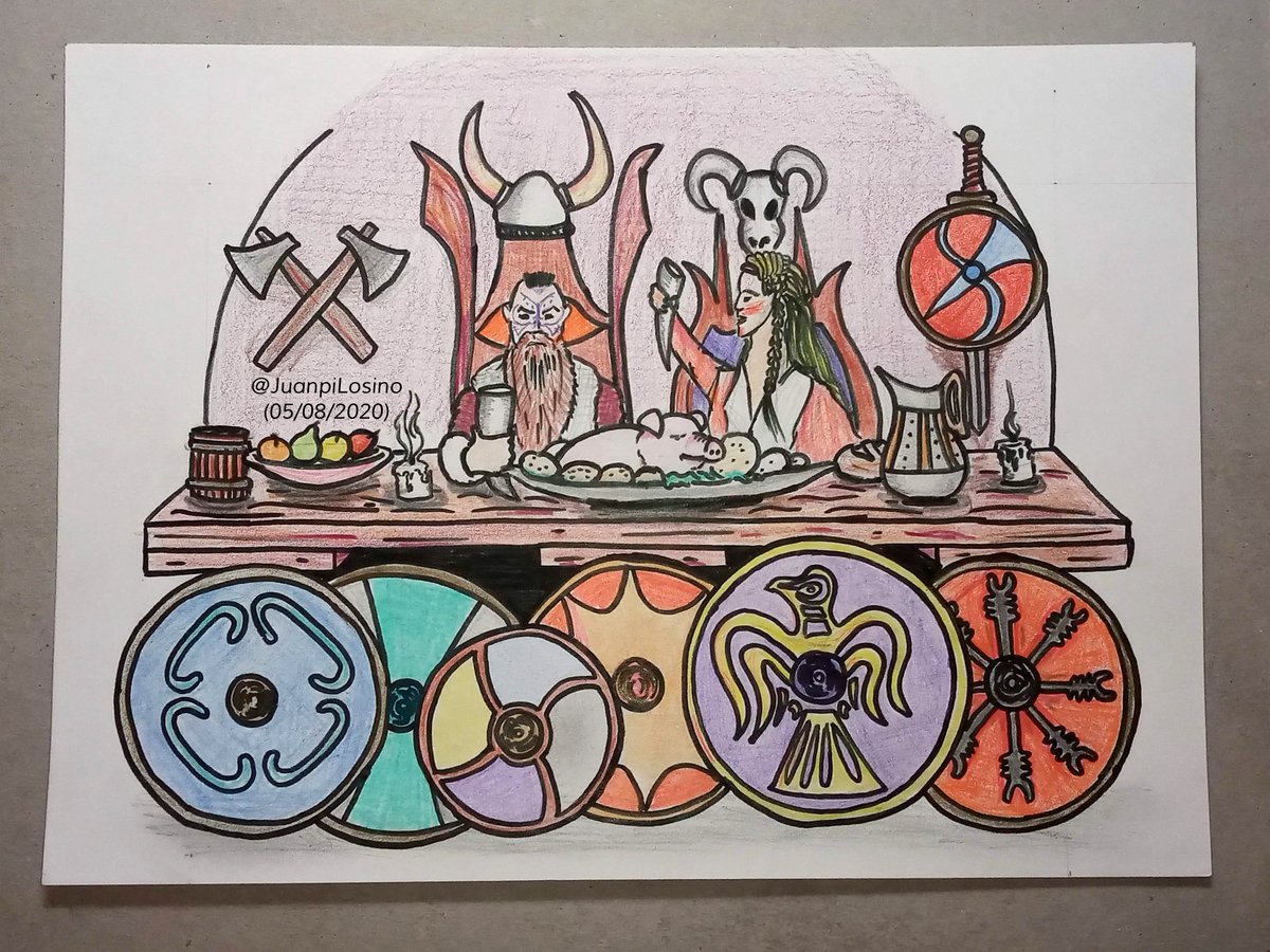juanpilosino's tweet photo. #artoftheday #feast #festin #vikingos #vikings @thonyoresama @angelabermudeza #pencil #blackmarker #hardpaper #blackandwhite #colorpencil

#discord #dibujo #drawing #sketch #pencildrawing #lapiz #dibujoalapiz #marcadornegro #marcadores #lapicesdecolores https://t.co/IKCGDeOHrZ