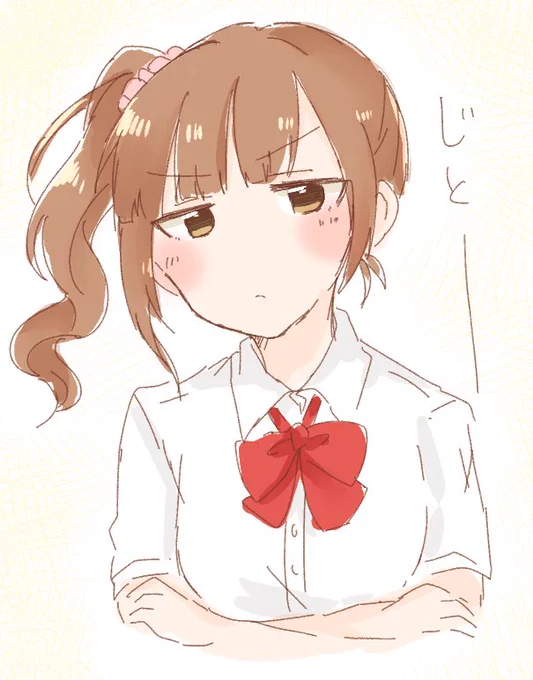 五十嵐響子さんのジト目を描くと私の精神が安定するので定期的に描いてしまいます 