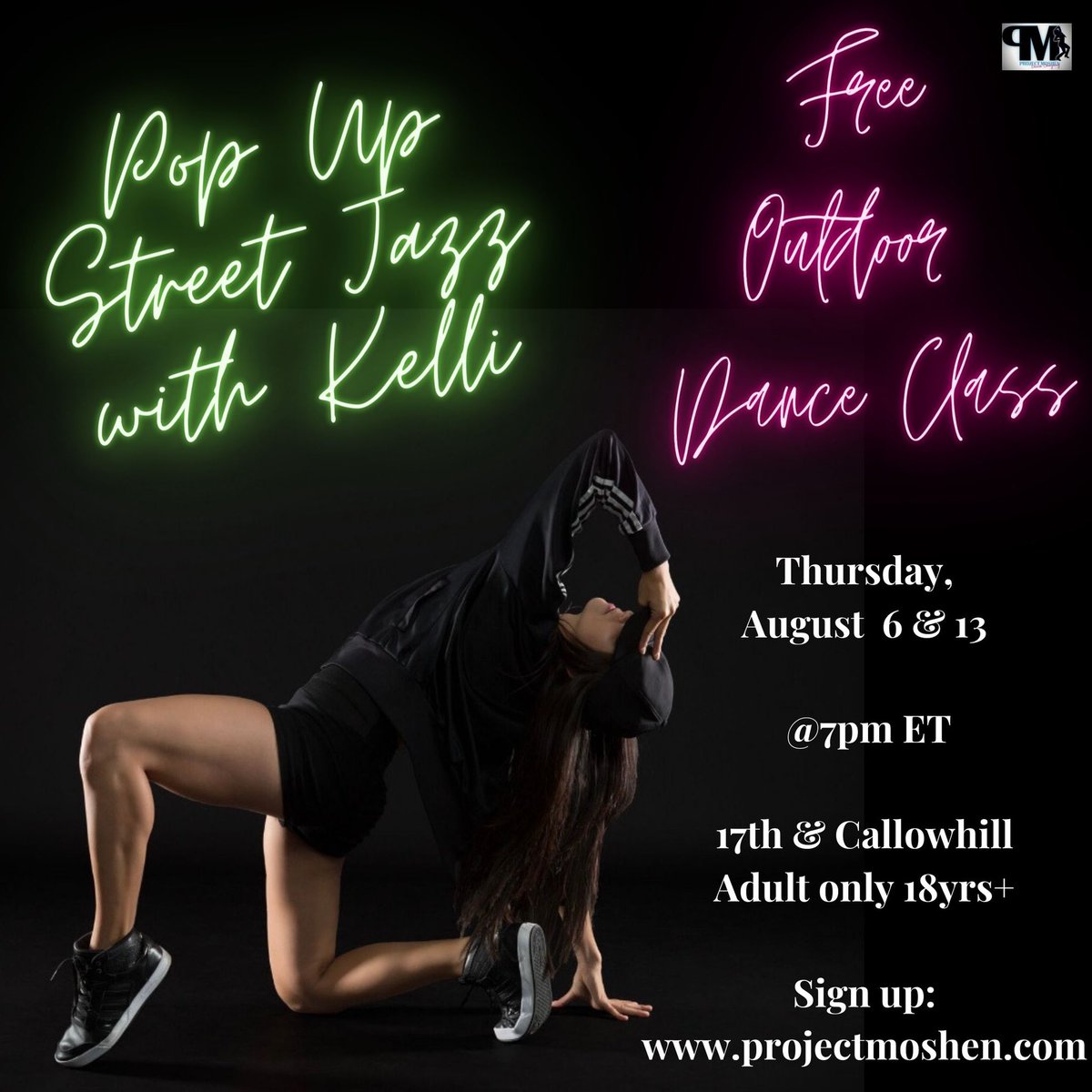 ProjectMoshen's tweet image. Couple spots left for tonight’s class! projectmoshen.com to@sign up