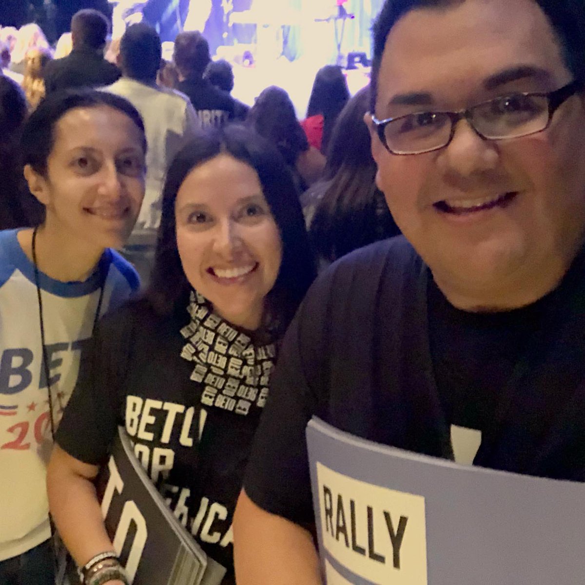 In JAW fashion - she convinced me to keep moving and got me to Dallas for  #RallyAgainstFear