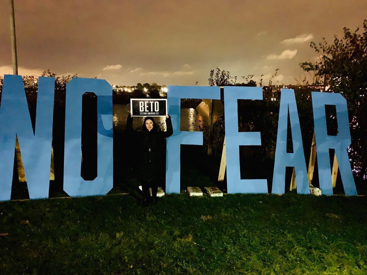 When his run came to an end... she knew she had to keep going.