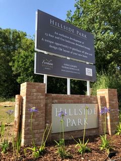BroadSigns's tweet photo. Stunning signage designed and installed for @HomesFernham Check out their new bespoke development at Linton Hill https://t.co/p6E9XxpIlq