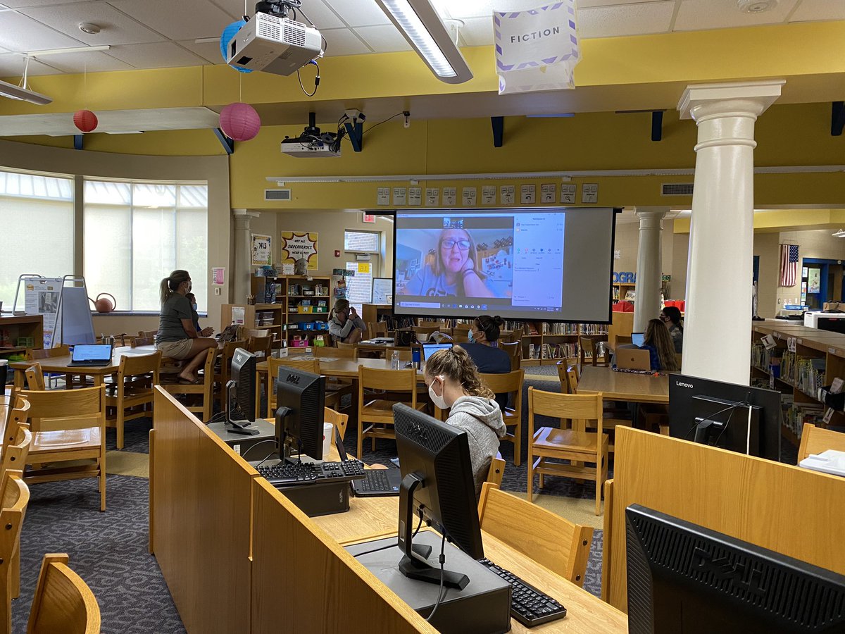 MTSS committee hard at work Covid style! #FCSLEMONADE <a href="/OneTeamFCS/">Franklin County Schools</a>