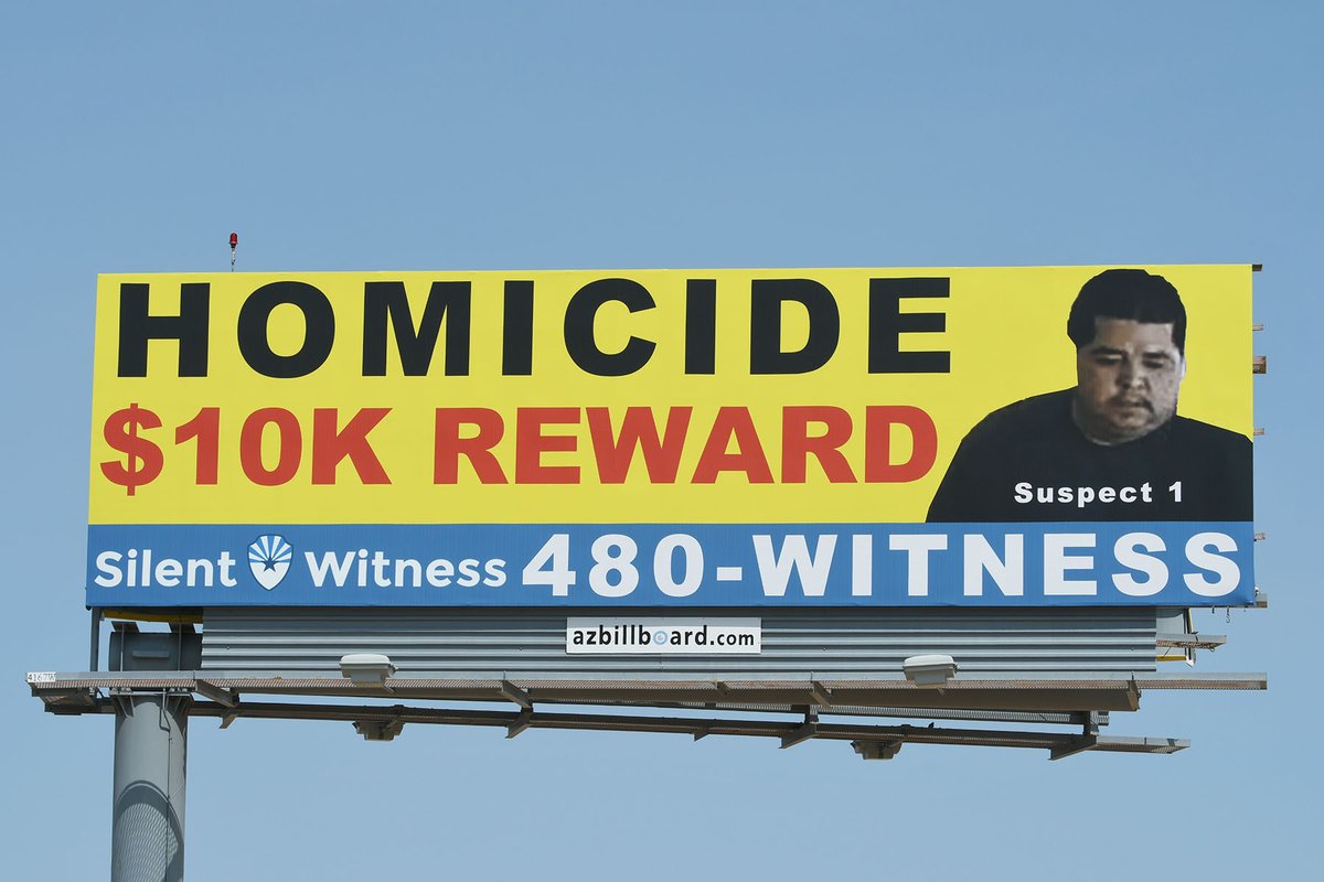 HOMICIDE
$10,000 reward
Suspect in murder of Nick Cordova on May 27 in #Gilbert.
Killed at his business Gilbert Air, 511 W Guadalupe Rd.
Call Silent Witness <a href="/SilentwitnessAZ/">Silent Witness</a> 480-WITNESS
#JusticeForNickCordova