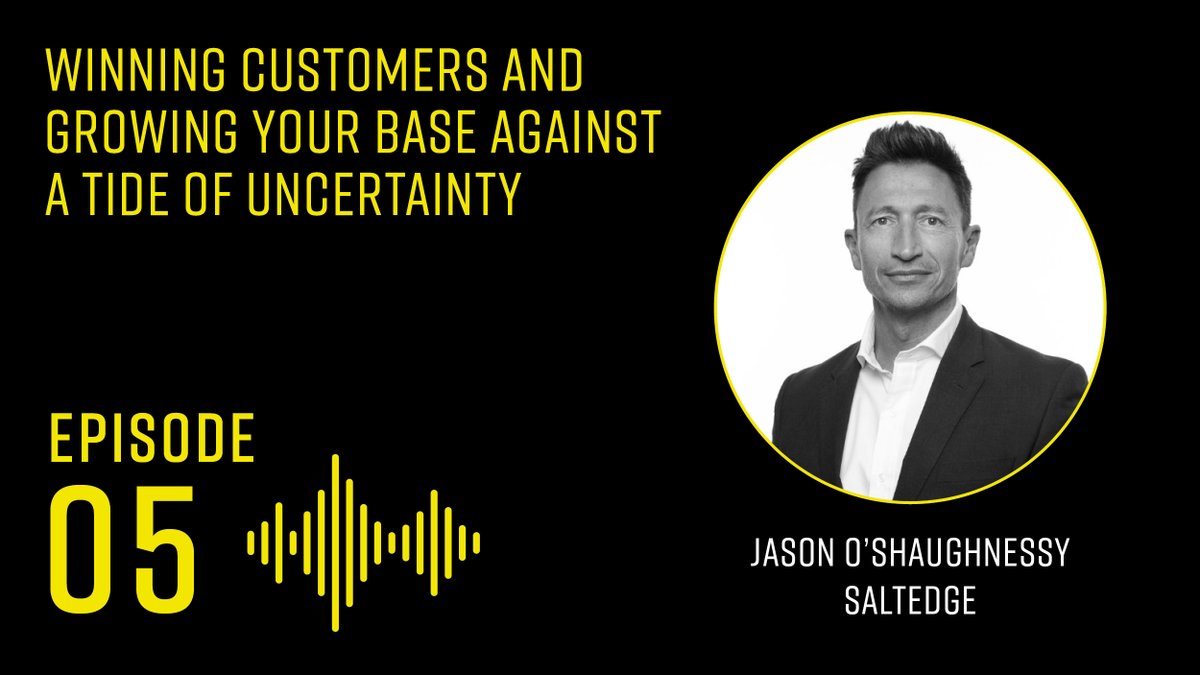 Level39CW's tweet photo. The latest podcast on Digital39 is now live! Amy French speaks to Jason O’Shaughnessy, SVP of Sales @saltedge, about how businesses can continue to win customers during a time of great uncertainty:

https://t.co/ubeEQHh33S https://t.co/gER22p6k27