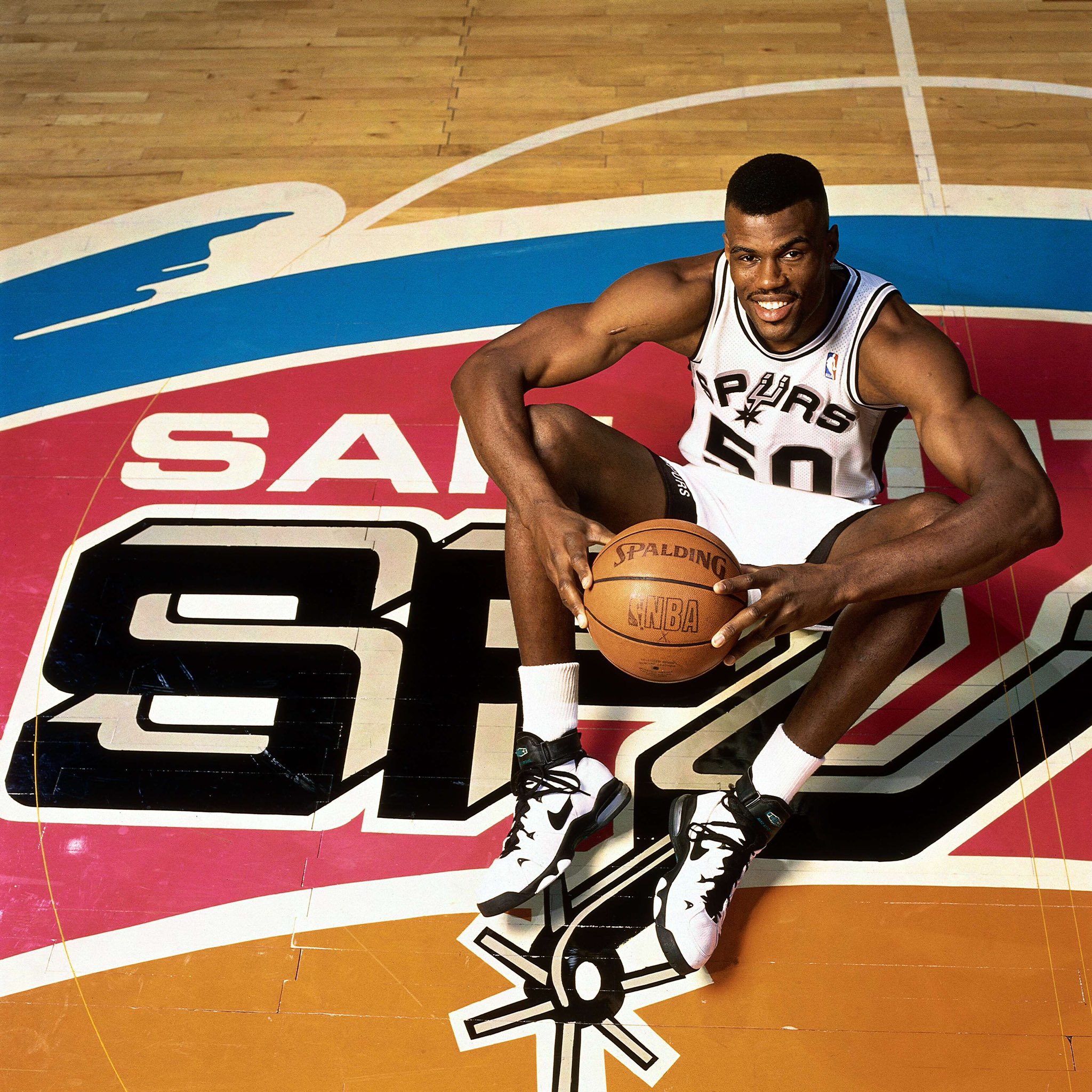 To wish David Robinson a Happy Birthday.   : Via Getty Images 
