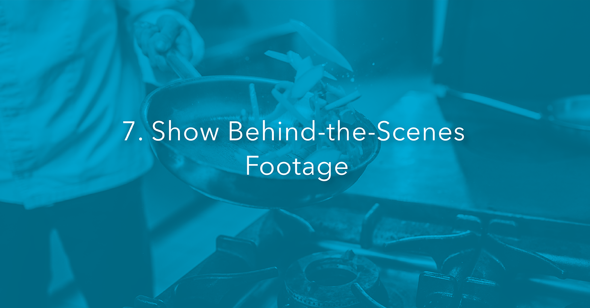 kurvpayments's tweet photo. Tip seven: Everyone likes a quick peek behind the scenes. Show your followers where their food is prepared and the smiling faces of the chefs that prepare it. ๐ฉ๐ปโ๐ณ #10SMMTips #RestaurantMarketing https://t.co/VFeBQWBXGf